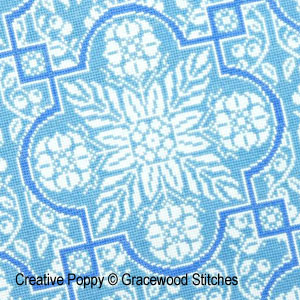 Beauvais cross stitch pattern by Gracewood Stitches