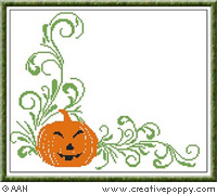 Halloween - cross stitch pattern - by Alessandra Adelaide Needleworks