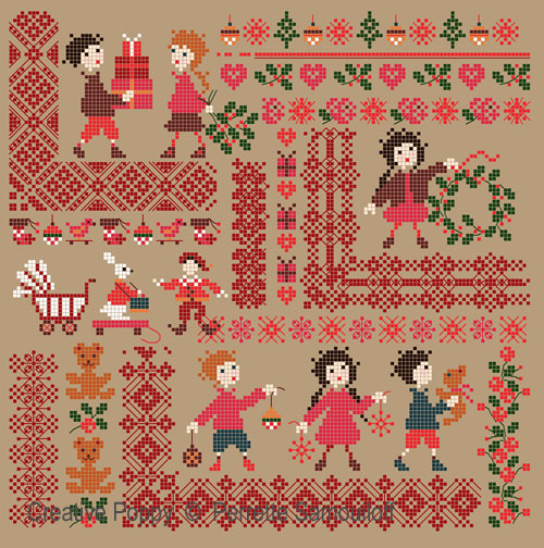 Christmas Mini motif sampler (large) (zoom 4)