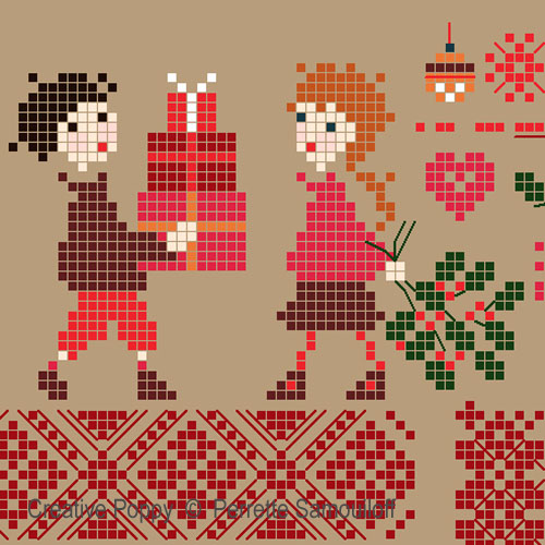 Christmas Mini motif sampler (large) (zoom 2)