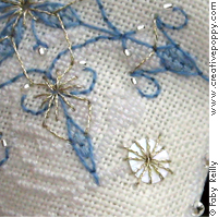 Frosty star (Xmas ornament) - cross stitch pattern - by Faby Reilly Designs (zoom 2)