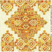 Diamond clusters - cross stitch pattern - by Tam\'s Creations (zoom 2)