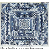 Magical nights - Blackwork  pattern - by Tam\'s Creations (zoom 3)