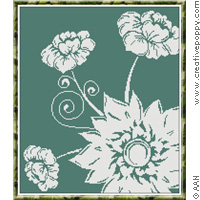 Flower of sun - cross stitch pattern - by Alessandra Adelaide Needleworks (zoom 3)