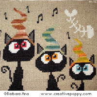 Barbara Ana designs - Alley Quartet (cross stitch chart)