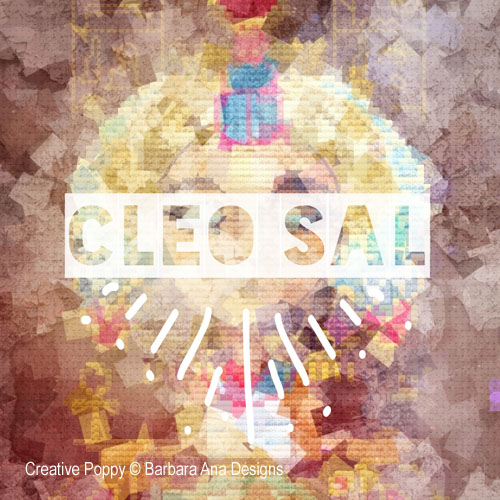 Cleo Mystery Chart SAL (Subscription) cross stitch pattern by Barbara Ana Designs