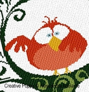 Alessandra Adelaide Needlework -  Easter is here (cross stitch pattern) (zoom3)