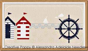 Alessandra Adelaide Needlework - sea banner 1 (cross stitch pattern)
