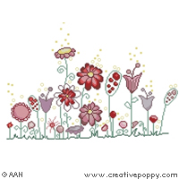 Spring corner - cross stitch pattern - by Alessandra Adelaide Needleworks (zoom 2)