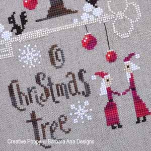 Barbara Ana - O Christmas Tree (cross stitch pattern ) (zoom1)