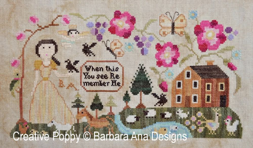 Barbara Ana - Remember me (cross stitch pattern )