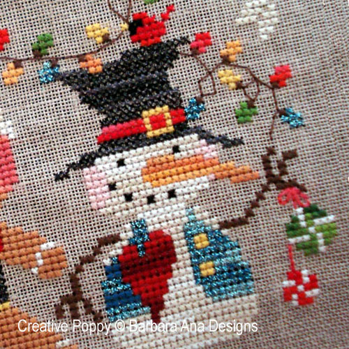 Christmas pals - cross stitch pattern - by Barbara Ana Designs (zoom 2)
