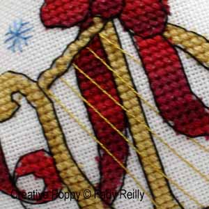 Aniel, the Angel pendant cross stitch pattern by Faby Reilly Designs, zoom 1