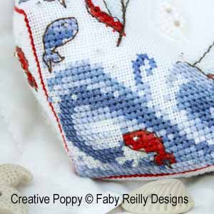 Faby Reilly - High Seas Biscornu (cross stitch pattern chart ) (zoom 2)