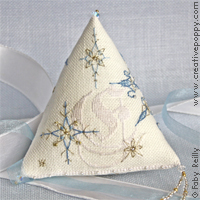 Frosty Humbug - cross stitch pattern - by Faby Reilly Designs (zoom 3)