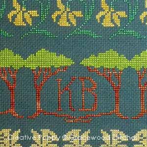 Gracewood Stitches - Glorious Spring  - cross stitch pattern (zoom3)