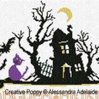 Halloween ABC - cross stitch pattern - by Alessandra Adelaide Needleworks (zoom 1)