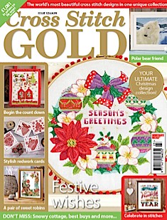 As featured in Cross Stitch Gold magazine issue NNN on sale October
