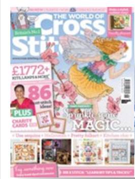 As featured in World of Cross stitch magazine issue 246 on sale September/October