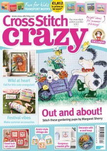 As featured in Cross stitch Crazy magazine issue 244 on sale June/July 2018