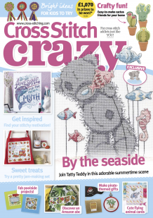 As featured in Cross stitch Crazy magazine issue 256 on sale May/June 2019