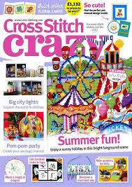 As featured in Cross stitch Crazy magazine issue 257 on sale June/July 2019