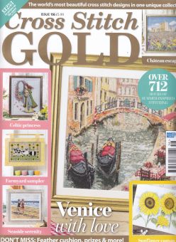 As featured in Cross stitch Gold magazine issue 156 on sale June/July 2019