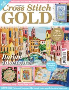 As featured in Cross Stitch Gold magazine issue 118 on sale February