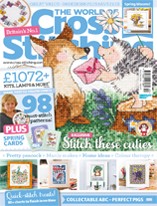 As featured in World of Cross stitching magazine issue 140 on sale March 2016