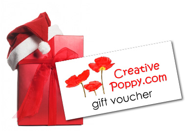 Creative Poppy Gift vouchers