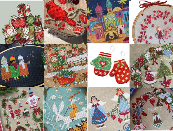Christmas cross stitch pattern news and new releases