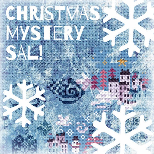 Christmas 2021 mystery SAL cross stitch pattern by Barbara Ana Designs