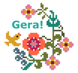 GERA! Cross Stitch Designs by Kyoko Maruoka