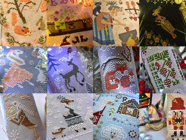 Upcoming Fall and Winter cross stitch patterns by Kateryna, Stitchy Princess