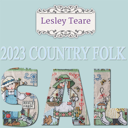 Lesley Teare Designs - Country Folk 2023  SAL 