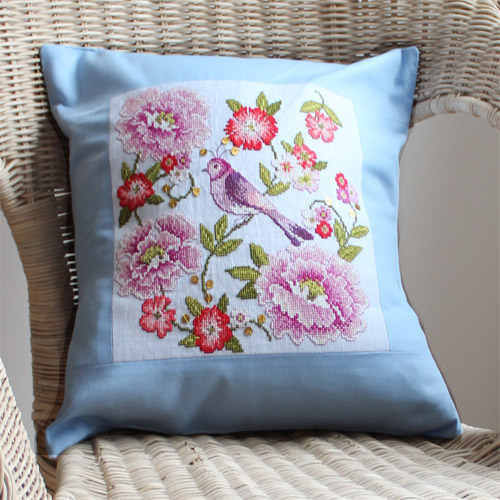 Lesley Teare Designs - Oriental Flower Delight (cross stitch chart)