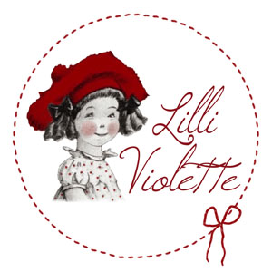 Lilli Violette Cross stitch pattern logo