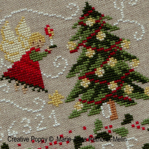 Cross stitch patterns featuring Christmas Trees