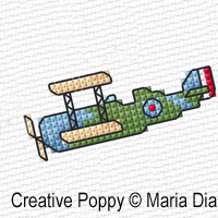 Maria Diaz Designs - Transport mini motifs (1),  (counted cross stitch pattern)