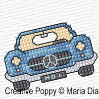 Maria Diaz Designs -     Transport mini motifs (1),  (counted cross stitch pattern)