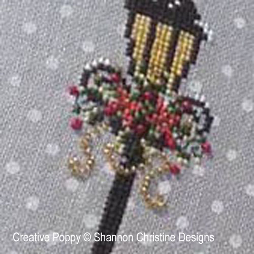 Victorian Lady cross stitch pattern by Shannon Christine Designs, zoom 1
