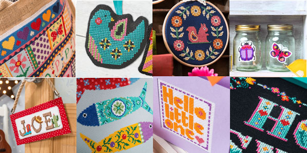 cross stitch patterns designed by Tapestry Barn