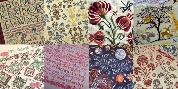Cross stitch patterns by Tempting Tangles designed by Deborah A. Dick