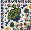 Peacock Mandala - cross stitch pattern designed by Tam's Creations