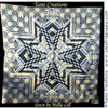 Starmania, Blackwork pattern by Tam's Creations