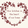 This kitchen is the heart of our home