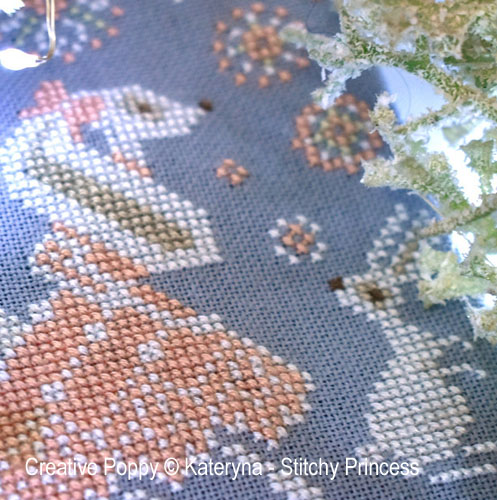 Miss Rabbit cross stitch pattern by Kateryna - Stitchy Princess