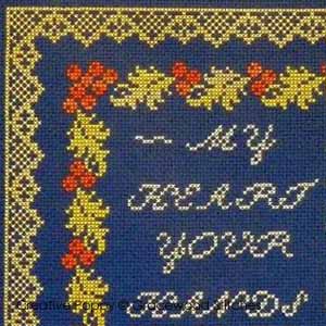 Trust (My Heart, Your Hands) cross stitch pattern (zoom1)
