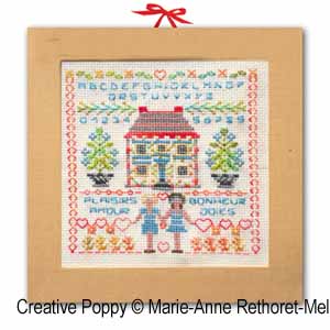 Marie-Anne Réthoret-Mélin - Wishes for every season: Summer (cross stitch pattern chart )