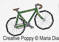 Maria Diaz - Transport 2 - Mini motifs zoom 3 (cross stitch chart)